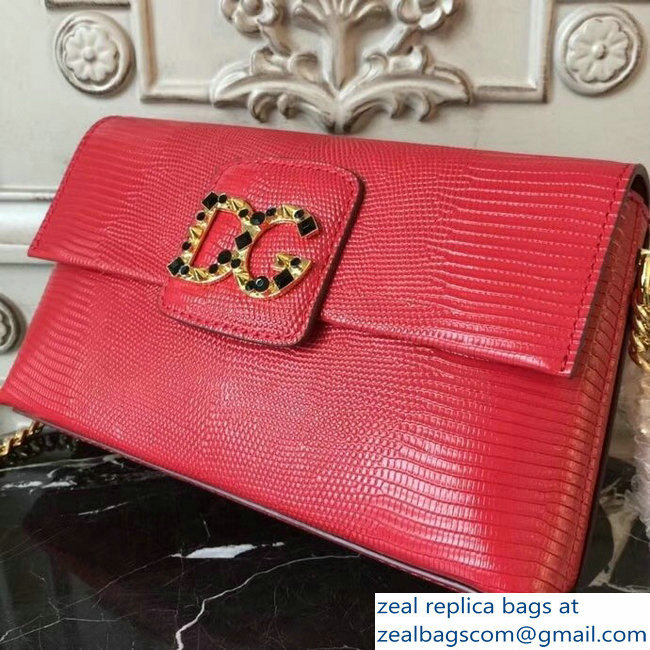 Dolce  &  Gabbana DG Millennials Shoulder Bag Red 2018